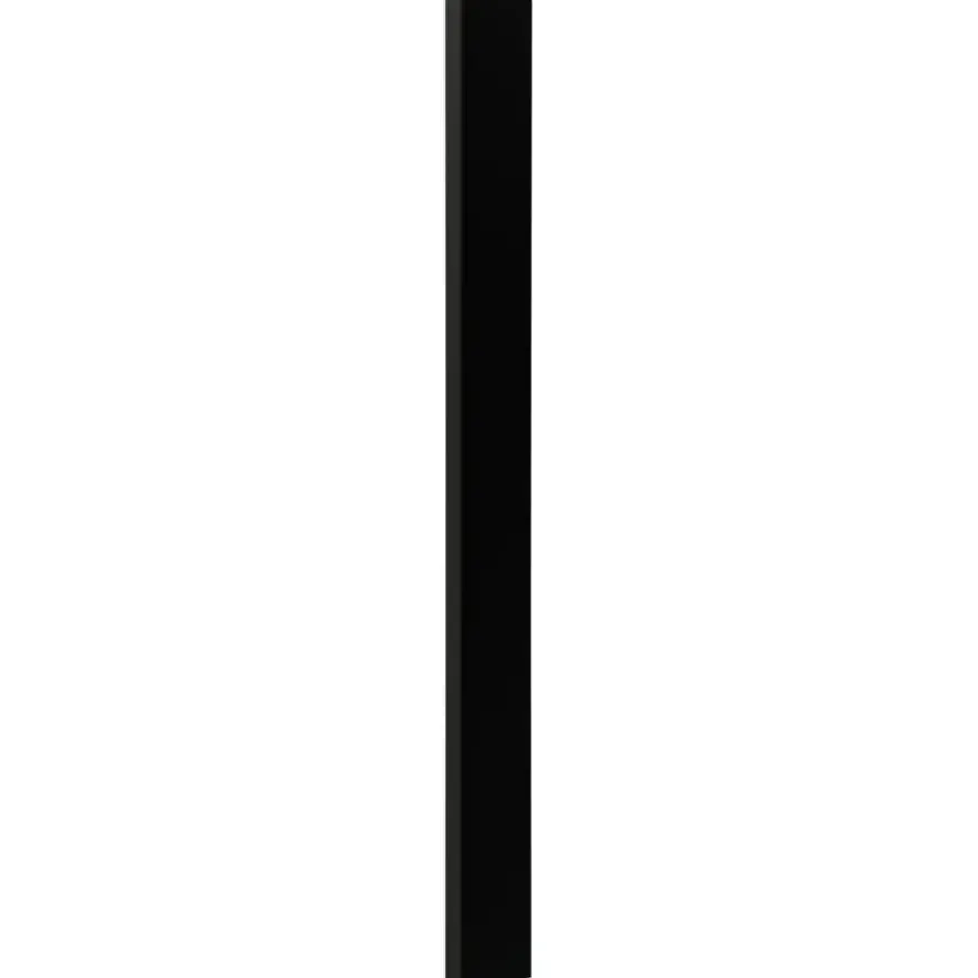CanDo Radiator Staander Mix&Match 110x10 cm Zwart