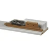 CanDo radiator staanders wit gegrond MDF 110x10 cm