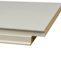 CanDo Radiator Zijpaneel Universeel Wit gegrond MDF 110x23,5 cm - 2 Stuks