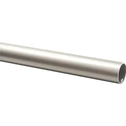 CanDo trapleuning rond Ø 45 mm aluminium met RVS look, lengte 390 cm