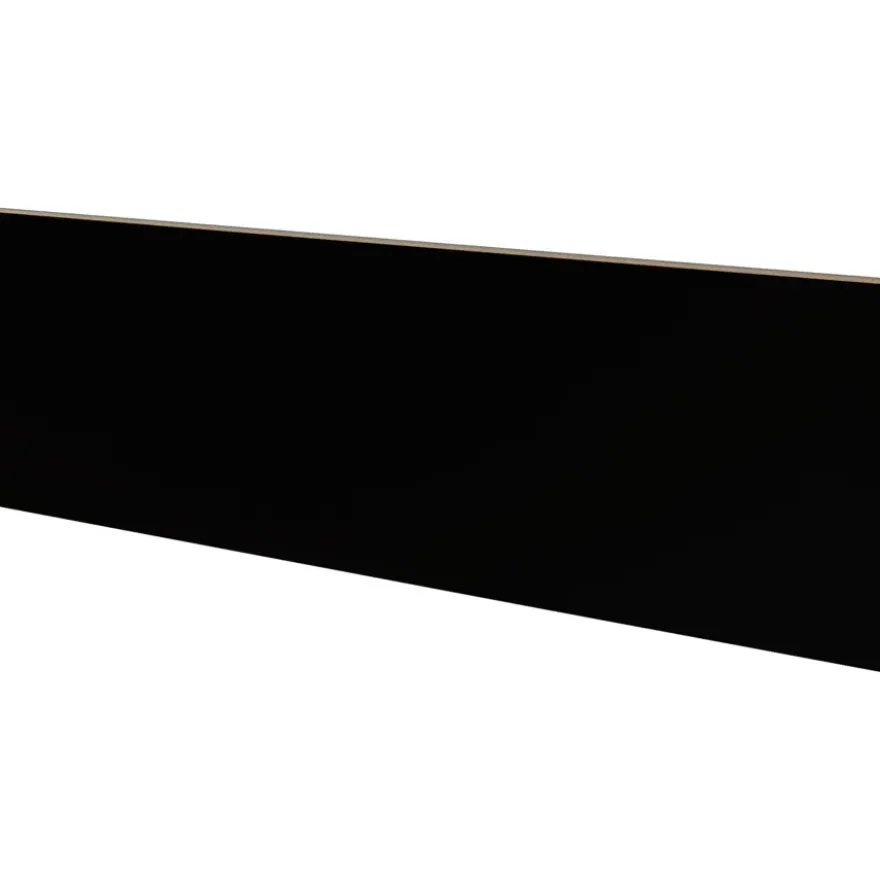 CanDo Traprenovatie Stootbord Zwart 20x130 cm - 3 Stuks