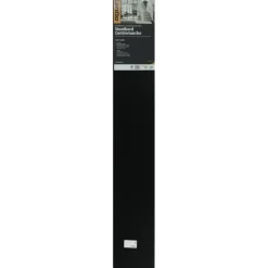 CanDo Traprenovatie Stootbord Zwart 20x130 cm - 3 Stuks