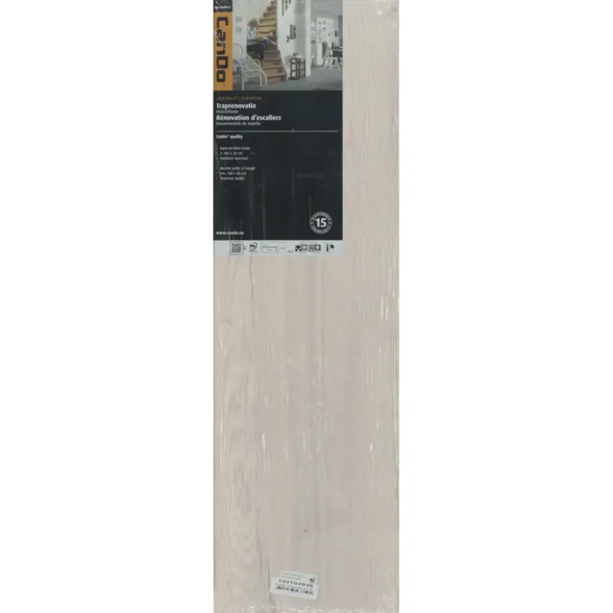 CanDo Traprenovatie Traptrede IJs eiken 30x100 cm