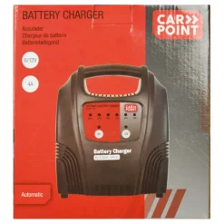Carpoint acculader 4A