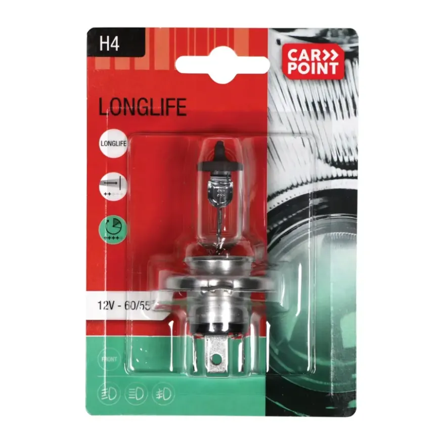 Carpoint autolamp H4 Longlife 12V 60/55W