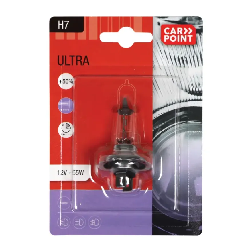 Carpoint autolamp H7 Ultrabright 12V 55W