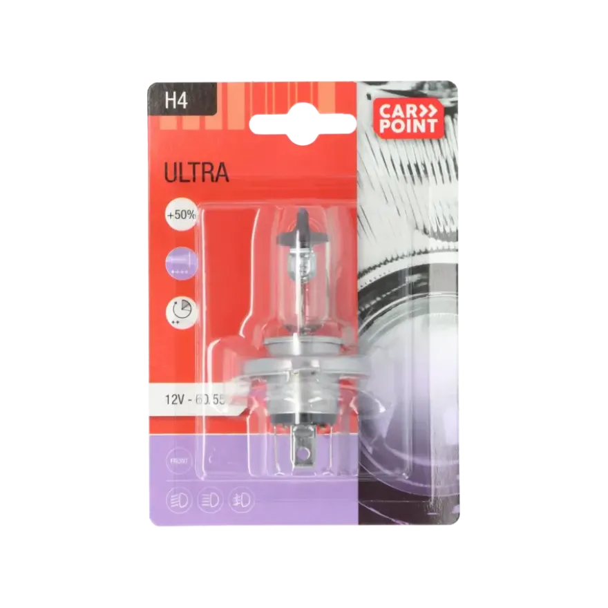 Carpoint autolamp H4 Ultrabright 12V 60/55W