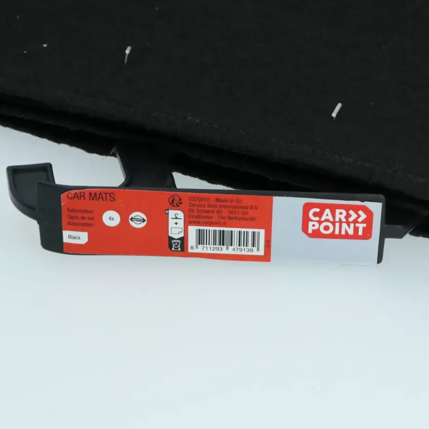 Carpoint Automattenset Universeel Malibu Zwart