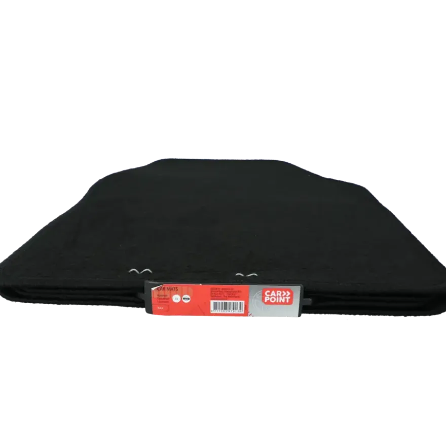 Carpoint Automattenset Universeel Malibu Zwart