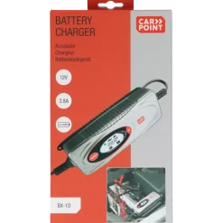 Carpoint BX-1D acculader 12v max. laadstroom 3.8 ampère