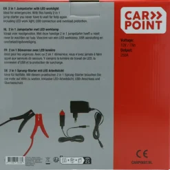 Carpoint Jumpstarter 12V/7AH 2in1 LED