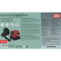 Carpoint magnetische achterlichten LED bluethooth verbinding