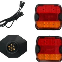 Carpoint magnetische achterlichten LED bluethooth verbinding