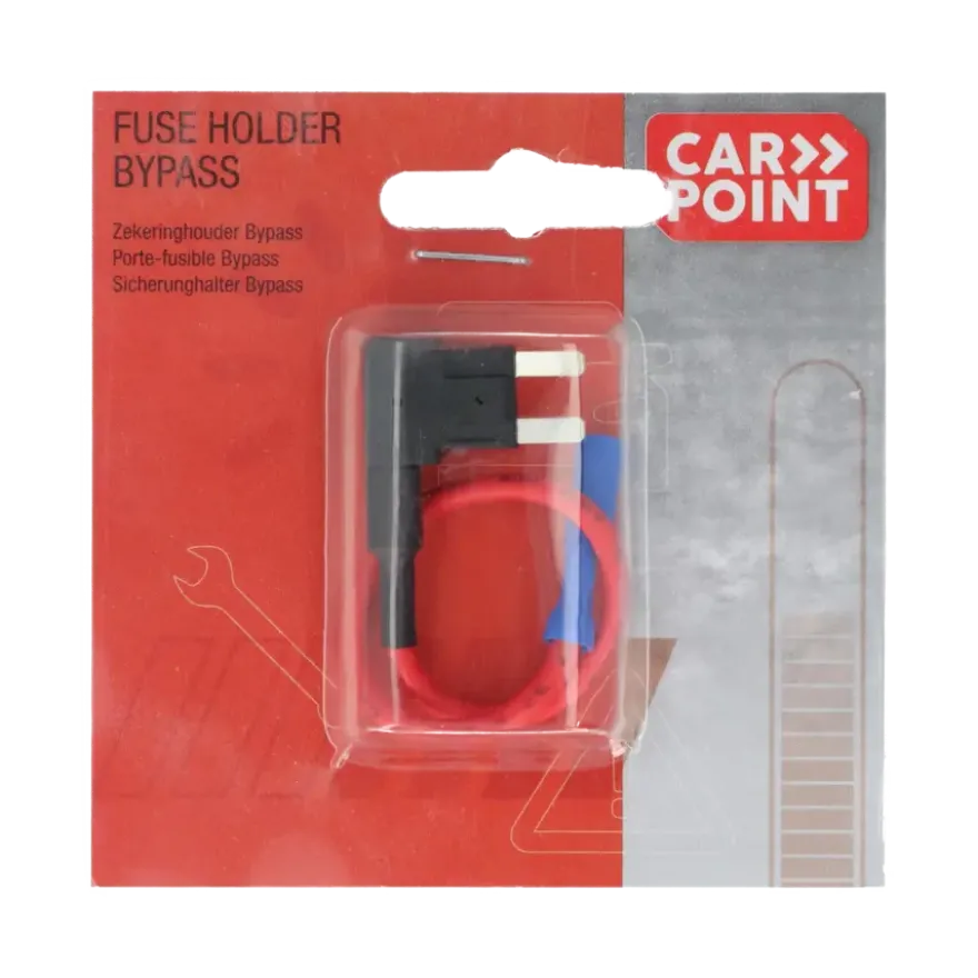 Carpoint Mini Steekzekeringhouder Bypass 12V