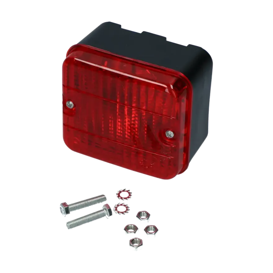 Carpoint Mistachterlicht 70x80mm 12V e4-47333