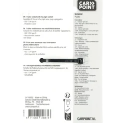 Carpoint 7-Polige Kunststof Stekkerdoos met Mistlampschakeling