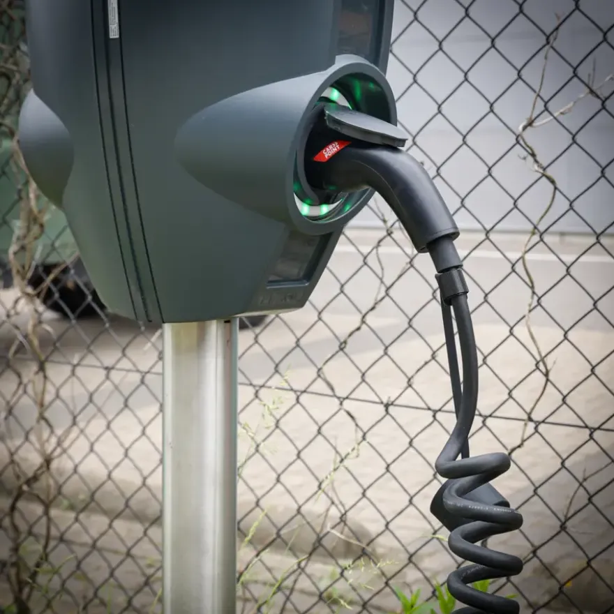 Carpoint spiraal laadkabel elektrische auto type 2 - 2 32a 3ph 6 meter