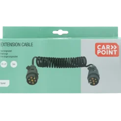 Carpoint spiraal trailer verlengkabel 7p - 7p stekker/stekker