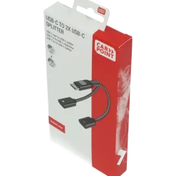 Carpoint splitter USB-C naar dubbele USB-C kabel