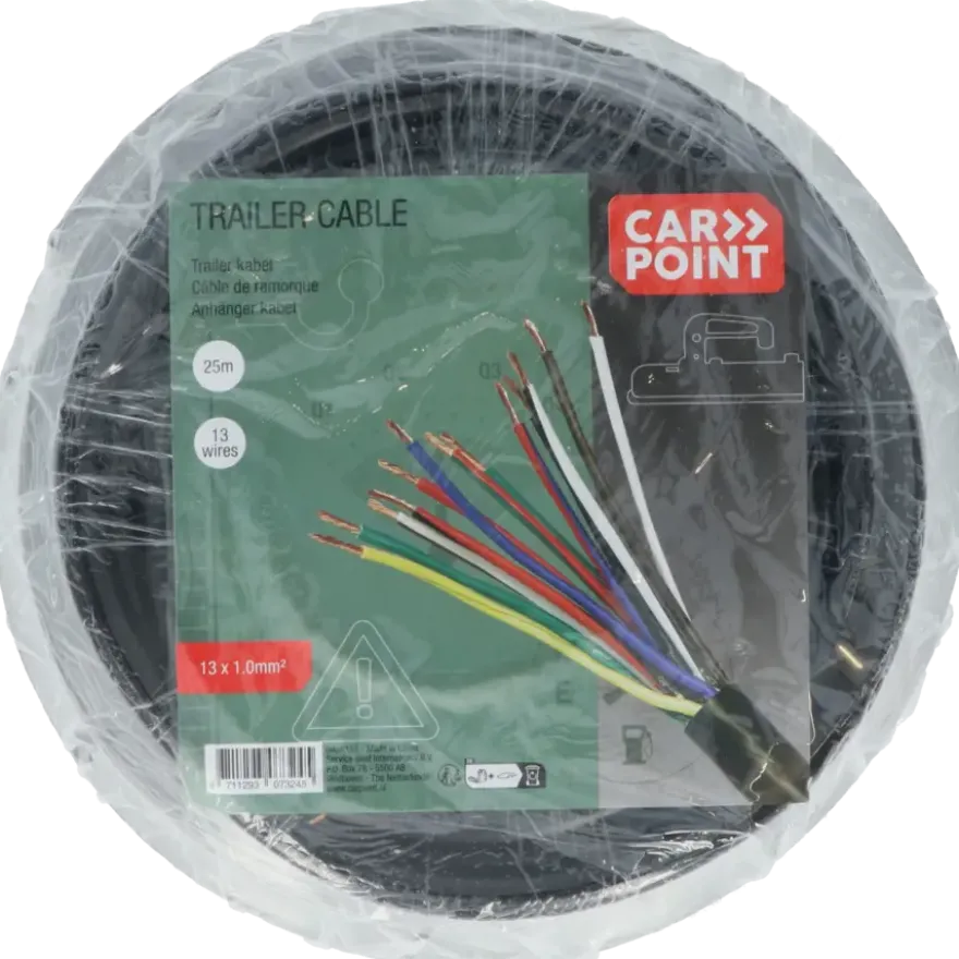 Carpoint trailerkabel 13-aderig ø1 mm² 25 meter