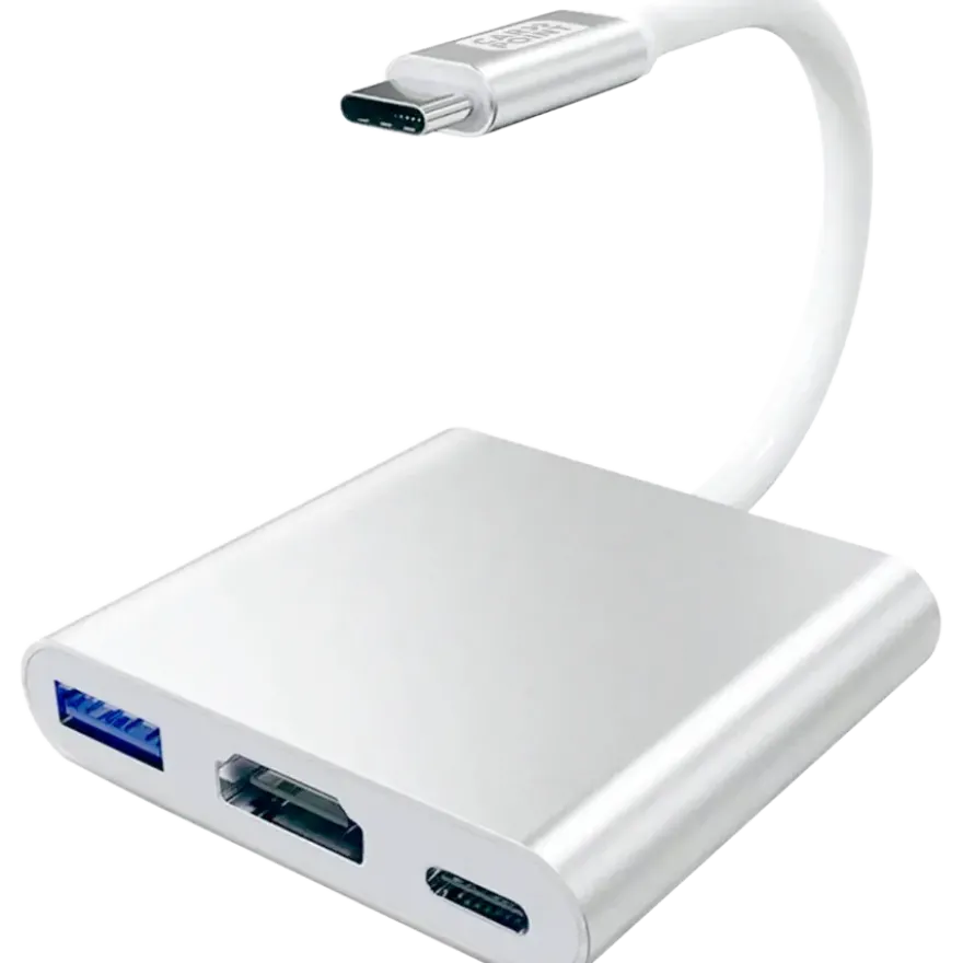Carpoint USB-C adapter 3 in 1