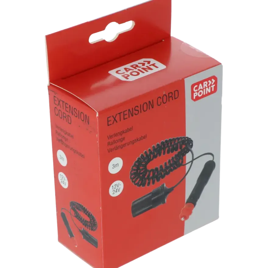 Carpoint Verlengkabel 12/24V 2,5m 5A
