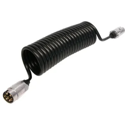 Carpoint Verlengkabel voor aanhanger 7P 12V Min 65cm, Max 270cm ø1,2cm