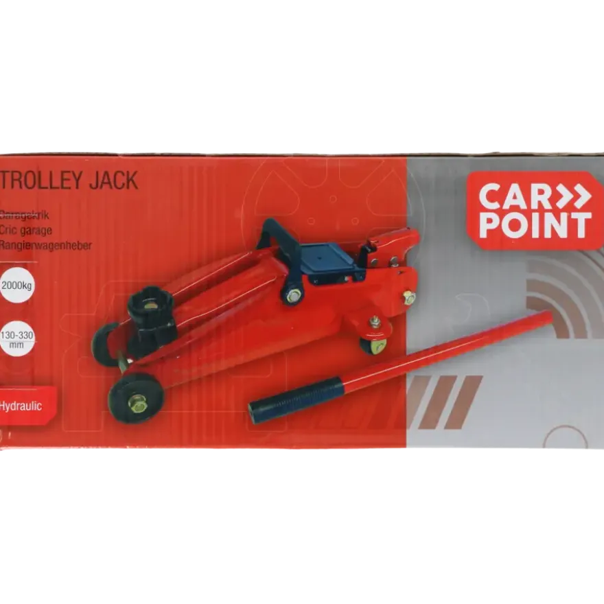 Carpoint Verrijdbare Garagekrik 2000kg
