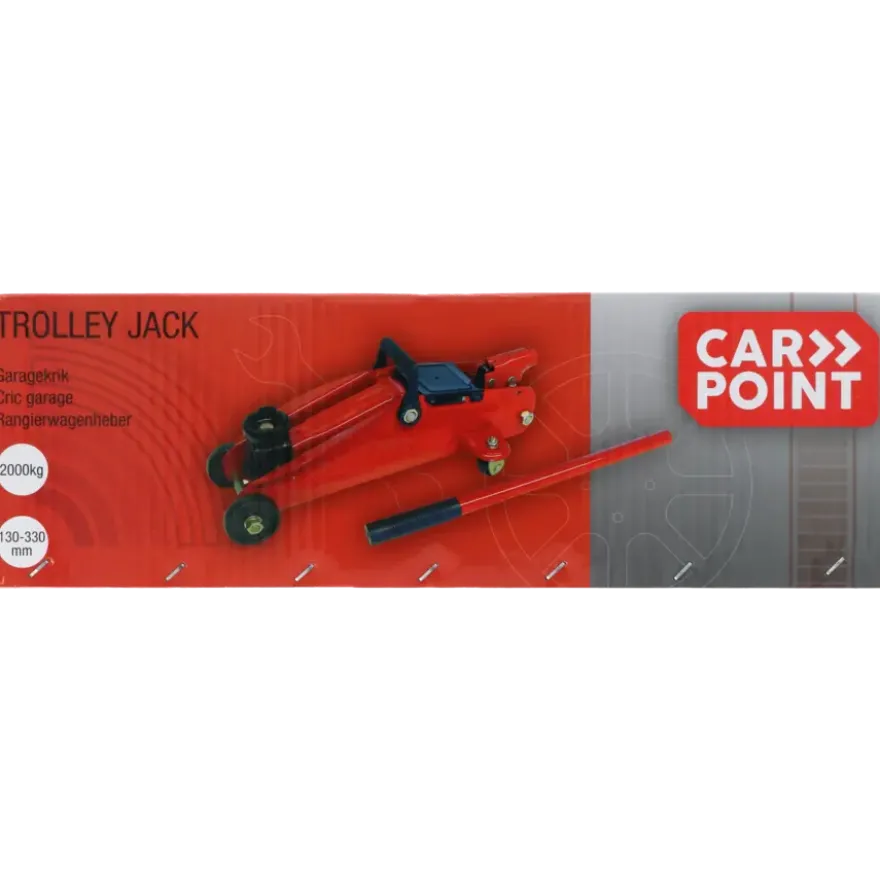 Carpoint Verrijdbare Garagekrik 2000kg