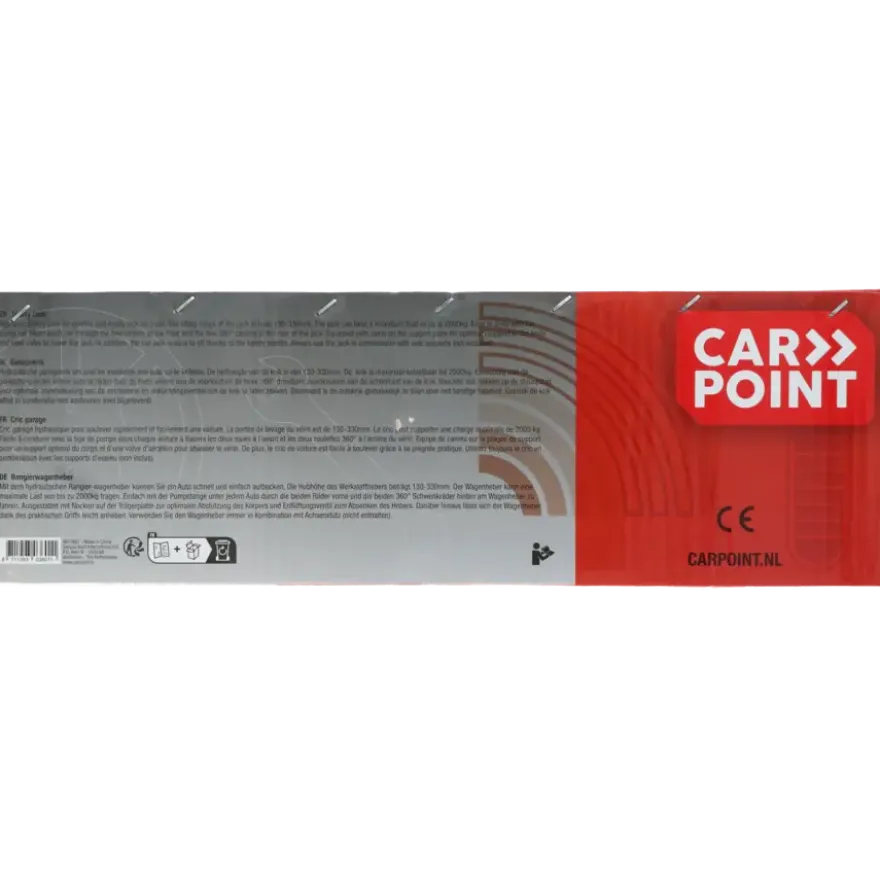 Carpoint Verrijdbare Garagekrik 2000kg