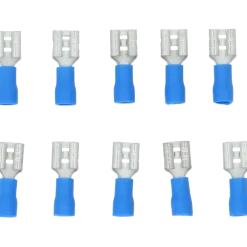Carpoint Vlakstekerhuls 542 6.3x0.8mm blauw blister 10 Stuks