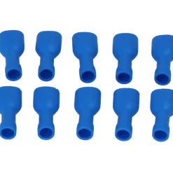 Carpoint Vlakstekerhuls 1542 6.3x0.8mm blauw blister 10 Stuks