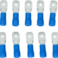 Carpoint Vlakstekker 740 6.3x0.8mm blauw blister 10 Stuks