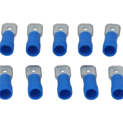 Carpoint Vlakstekker 740 6.3x0.8mm blauw blister 10 Stuks
