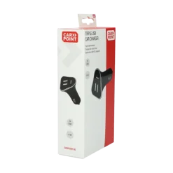 Carpoint 12/24V Triple USB Autolader 4.4A