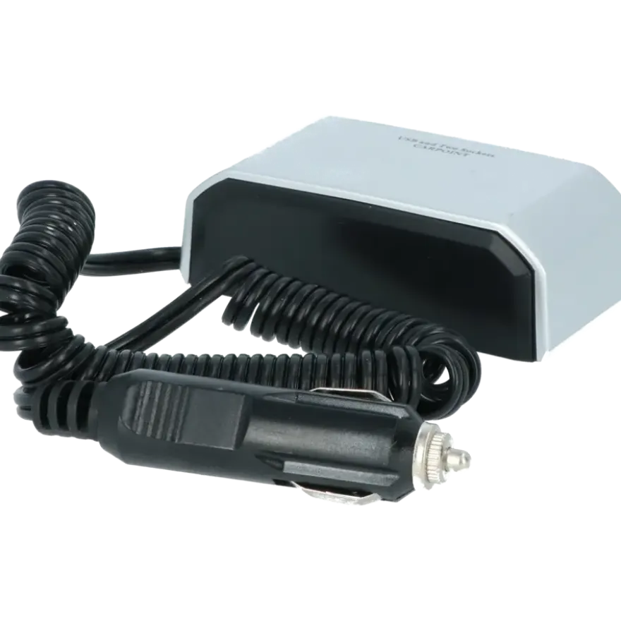 Carpoint 2-weg 12V stekkerdoos 2x12V en 1X USB
