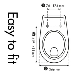 Cedo Jungle wc bril softclose duroplast