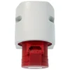 Cee 4-polig geaard stopcontact 400V grijs