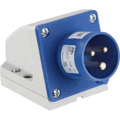 CEE Stopcontact 3-polig 230 V Grijs