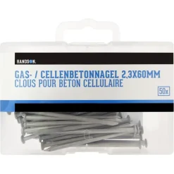 Cellenbetonnagels 2,3 x 60 mm 50 stuks