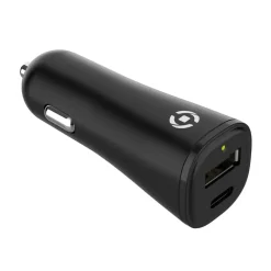 Celly autolader adapter Planet voor USB-A + USB-C
