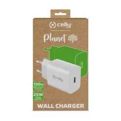 Celly Planet oplader adapter USB-C 25W