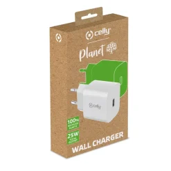 Celly Planet oplader adapter USB-C 25W