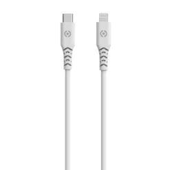 Celly Planet USB-C lightning kabel wit 1,5 meter