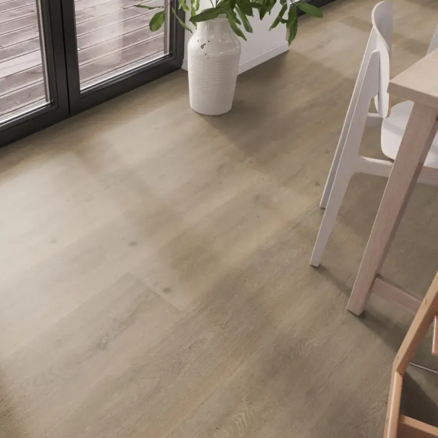 Click PVC Progetto Rivano gerookt eiken houtlook