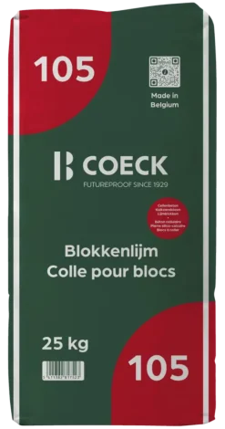 Coeck blokkenlijm 25kg