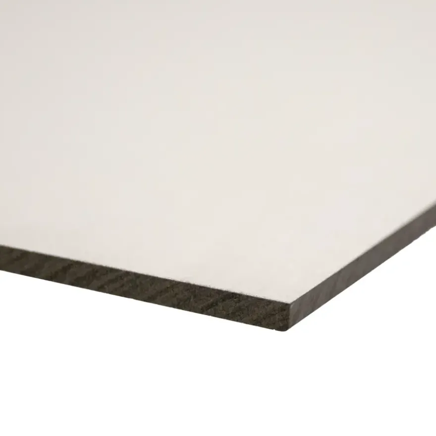 Compactplaat HPL wit 122 x 61 cm 6 mm weerbestendig