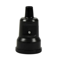 Contrastekker 10/16A PVC Randaarde Zwart