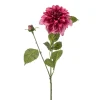 Dahlia spray fuchsia 70cm