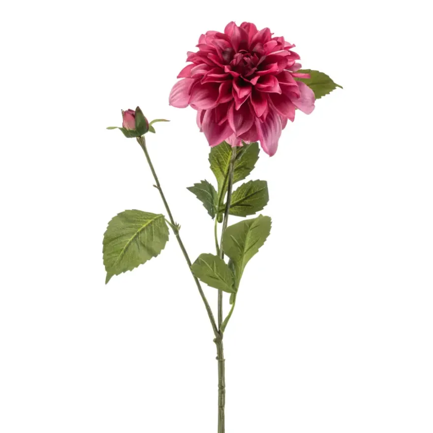 Dahlia spray fuchsia 70cm
